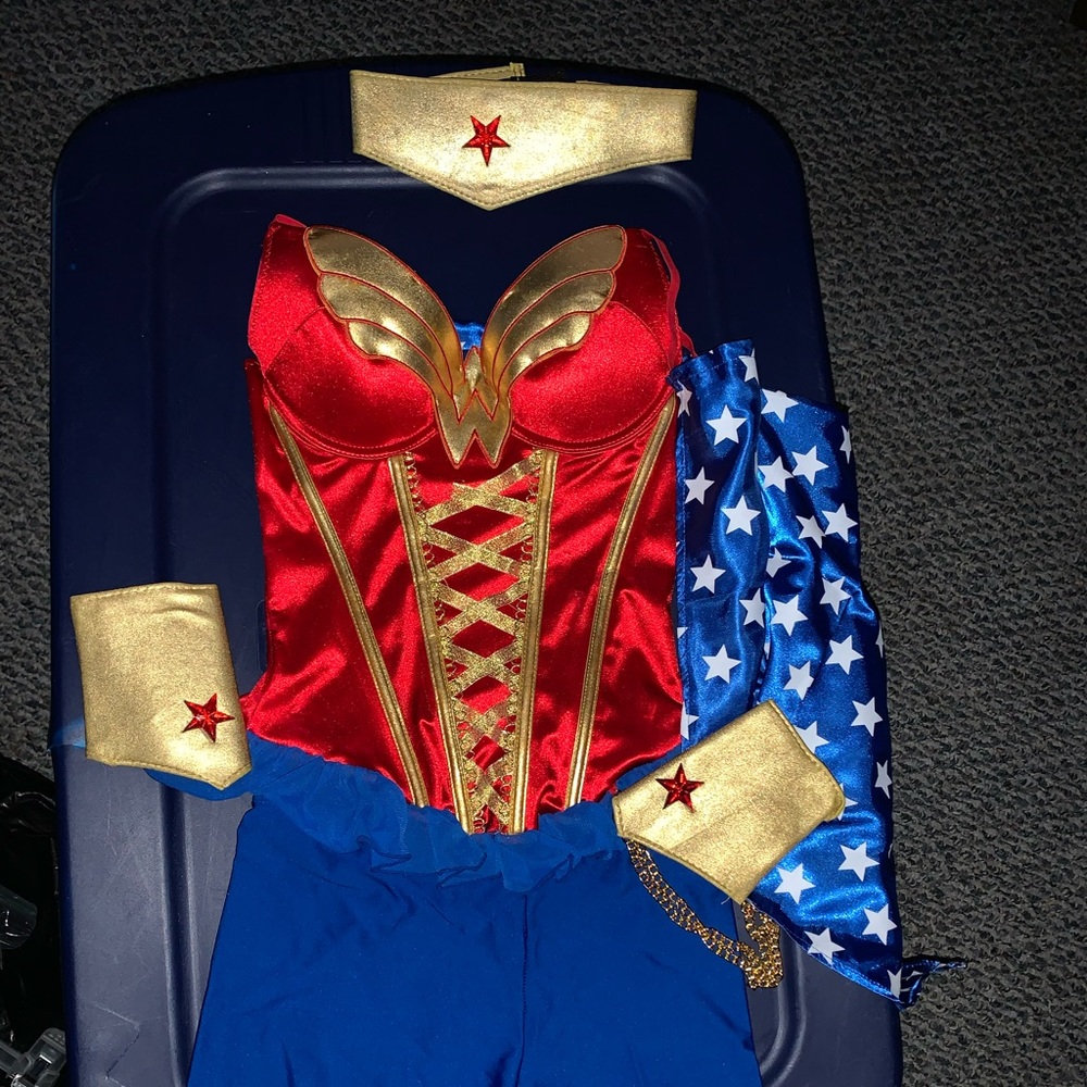Wonder Woman Costume- sexy corset